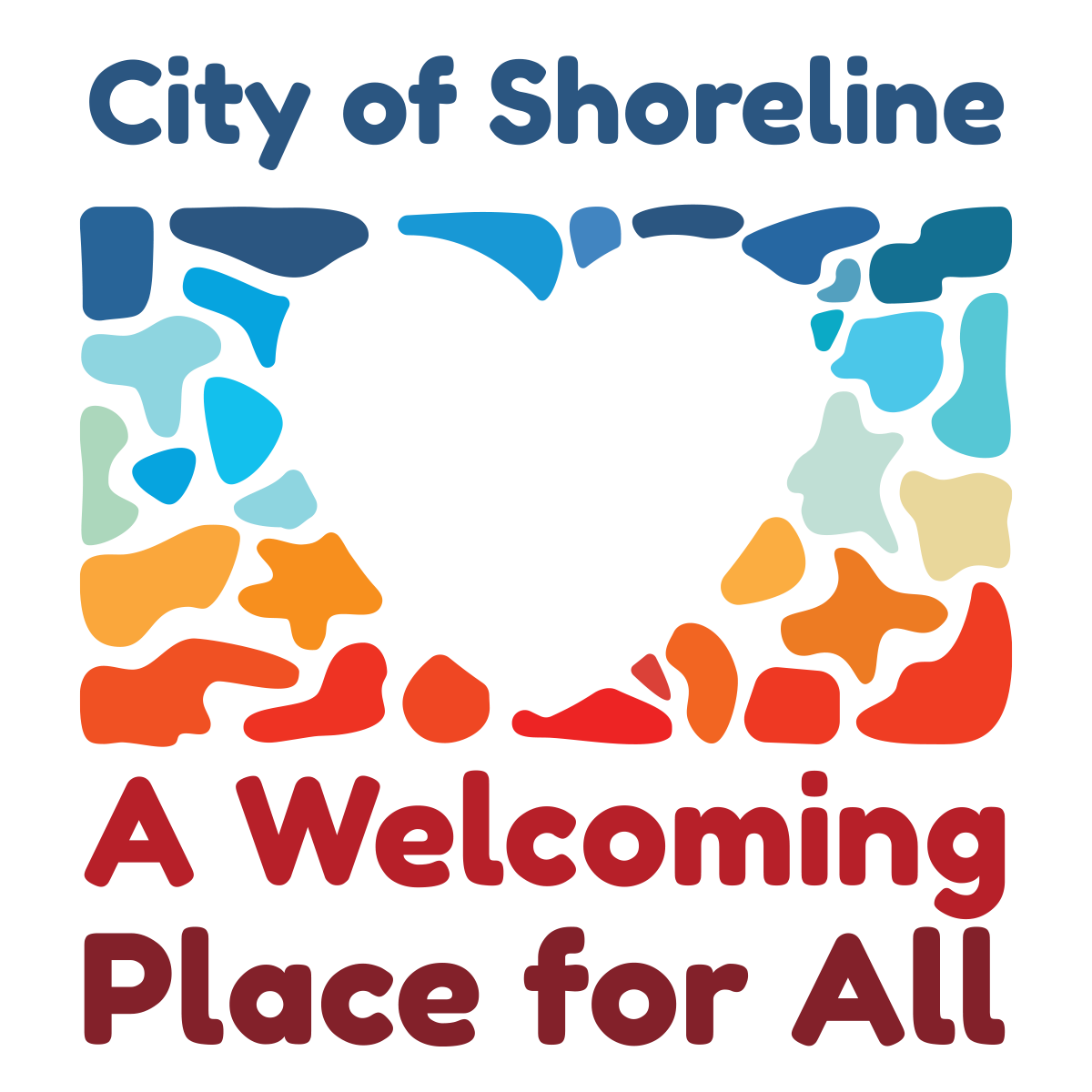 Welcoming Place for All Open Heart Logo