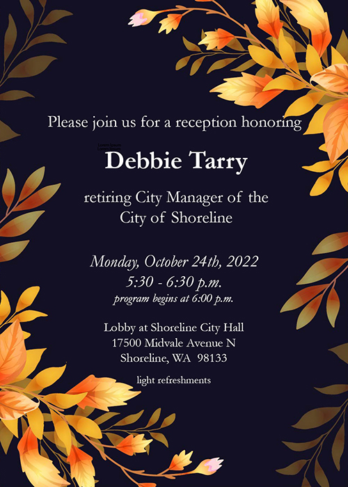 Debbie Tarry Reception 20221024