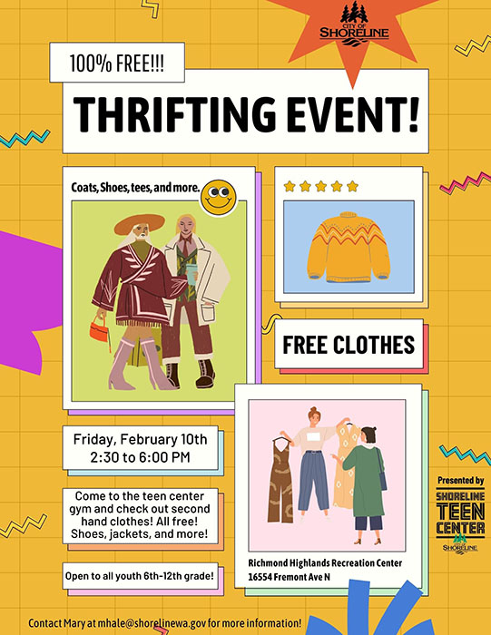 Free Thrifting Event