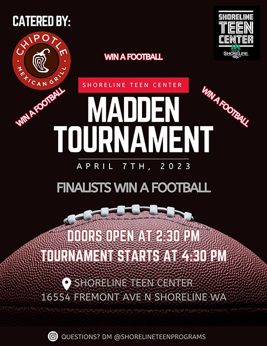 April Madden Tournament Event