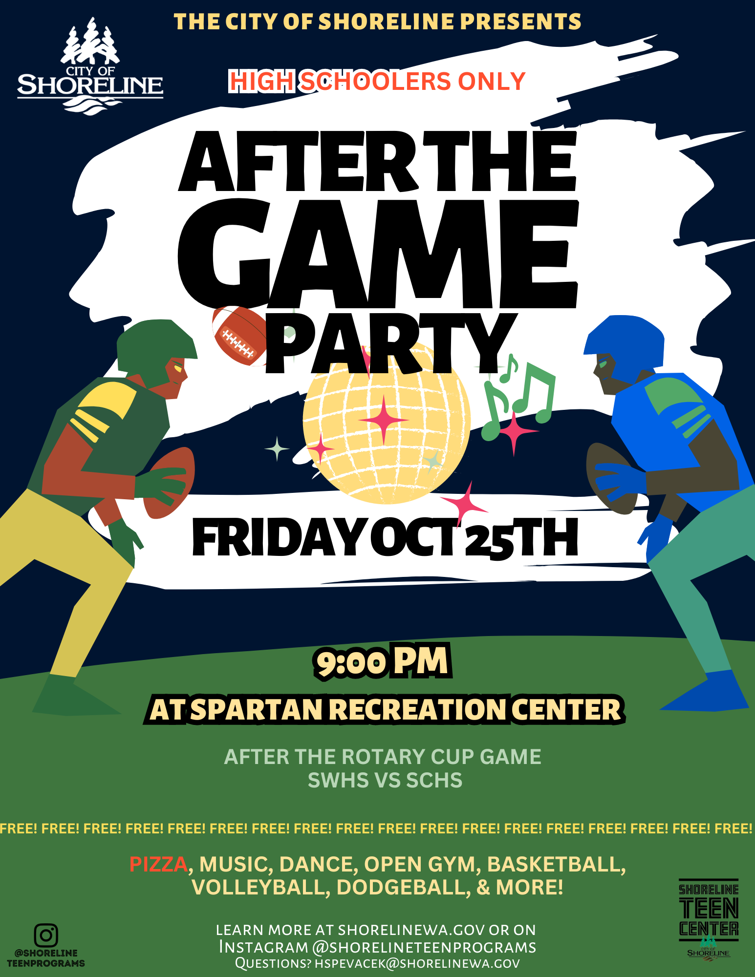 Football Game Flyer