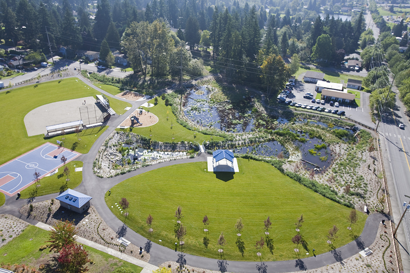 Cromwell Park Aerial